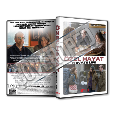 Özel Hayat - Private Life 2018 Türkçe Dvd Cover Tasarımı